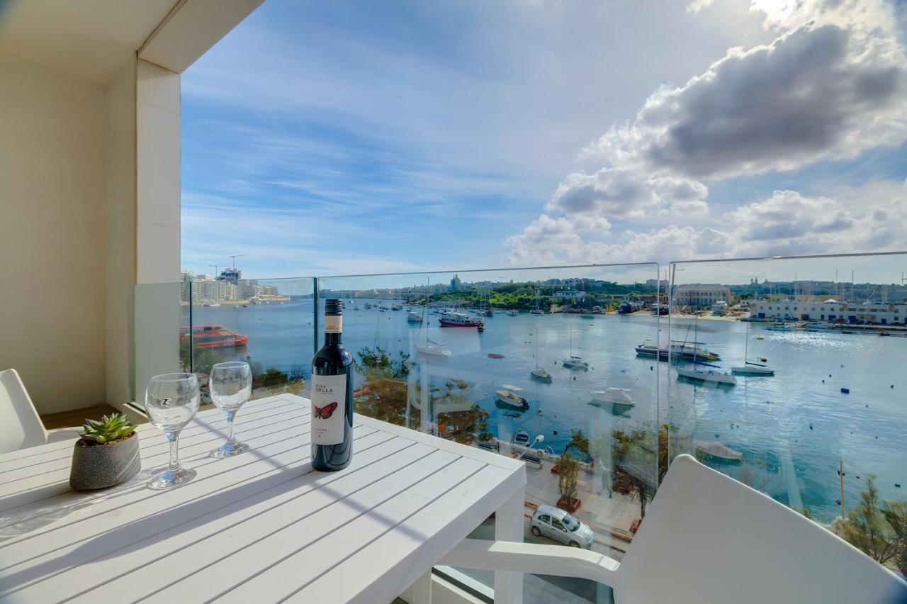Superlative Apartment With Valletta And Harbour Views Sliema Buitenkant foto